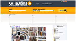 Desktop Screenshot of guiajoias.com